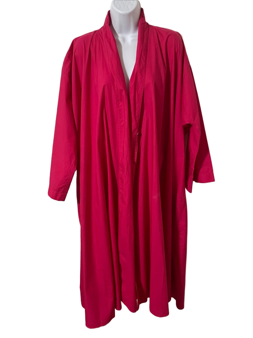 Sofie D'Hoore Vibrant Fuchsia Open Front Duster Size 38